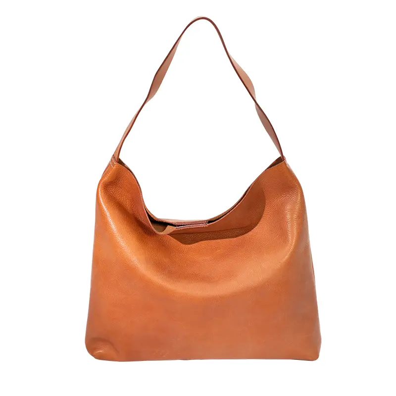Grøntsagsgarvet læder Hobo Bag